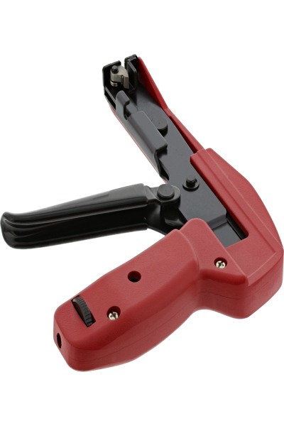 Outil de serrage de câbles en ligne avec coupe-câbles pour câbles de 2,2 à 4,8 mm