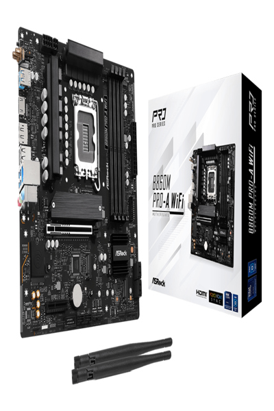 ASRock B860M Pro-A WiFi - Moderkort - 90-MXBRS-A0UAYZ
