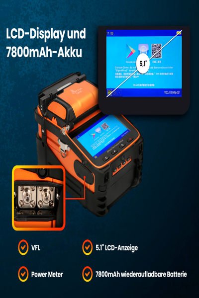 Extralink AI-9 fusion splicer 7800mAh battery - EX.16125