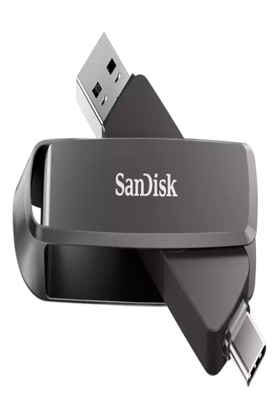 SanDisk Extreme Pro Dual Drive - USB-Flash-Laufwerk - Secure Digital (SD) - 512 GB - SDDDE1-512G-G46