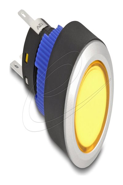 Delock Push Button protruding 22 mm 5 x Solder flat Plastic LED - 22050