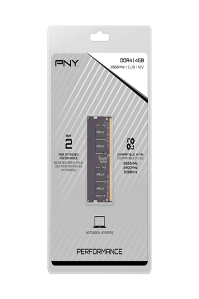 PNY DDR4 - module - 4 GB - SO-DIMM 260-pin - MN4GSD42666