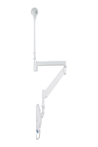 Neomounts by Newstar medical ceiling mount - 6 kg - 25.4 cm (10") - 61 cm (24") - 75 x 75 mm - 100 x 100 mm - White
