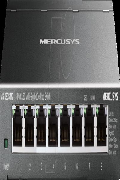 TP-LINK MERCUSYS MS108GS-M2 2.5G MULTI-GIGABIT DESKTOP SWITCH