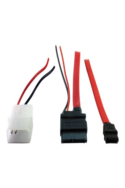 Inter-Tech Adaptateur SATA - SATA Slimline vers alimentation interne 4 broches, SATA