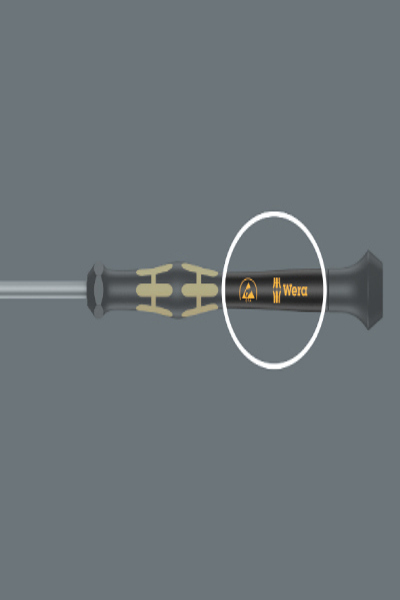 Wera 05030103001 - Tournevis Kraftform Micro Fente 2 mm