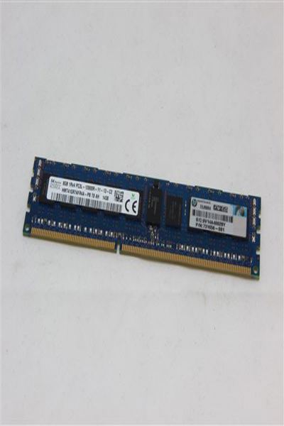 8GB DDR3 1Rx4 PC3-12800R 1600MHz 1.5V CL11 ECC Reg - 731656-081