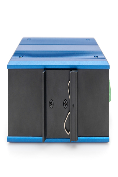 DIGITUS 8-portars Fast Ethernet-nätverks-PoE-switch, industriell, ohanterad, 1 SFP-uplink - DN-651133