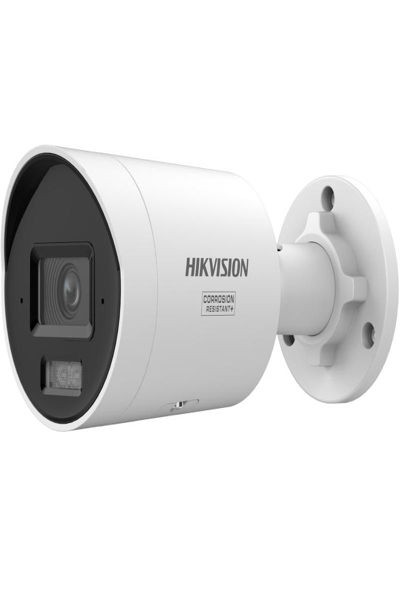 Lampe hybride intelligente Hikvision 8 MP avec ColorVu : mini-caméra fixe