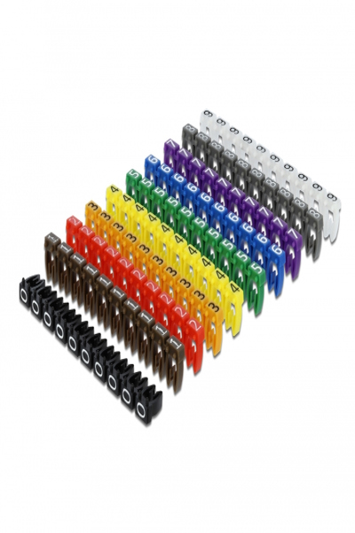 Delock Cable marker clip set - 18304