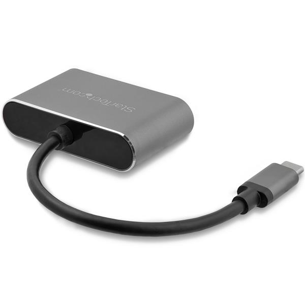StarTech USB-C to VGA HDMI Adapter 2-in-1 4K - CDP2HDVGA