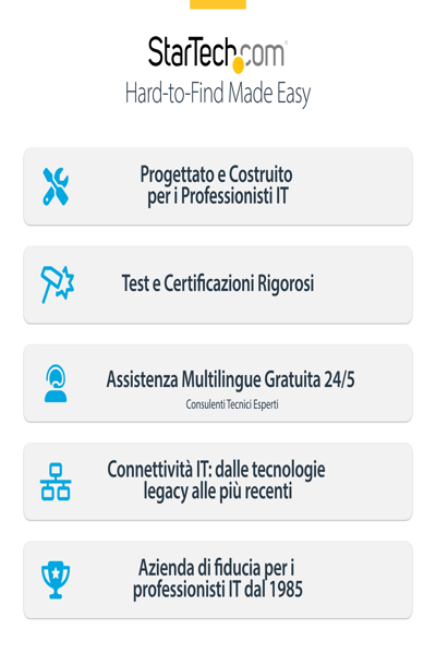 StarTech.com 60 cm Thunderbolt 5-certifierad kabel - TBLT5MM80CM240W