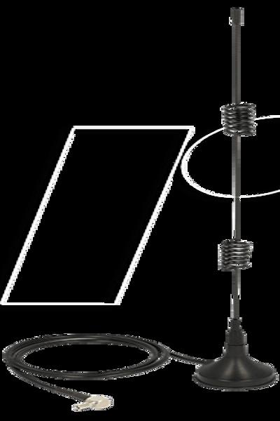 Delock 12480 - 3dBi Omni-directional Antenna - TS-9 - 12480