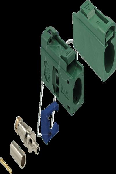 Delock FAKRA E-kontakt 25 mm (lång) för krympning - 89689