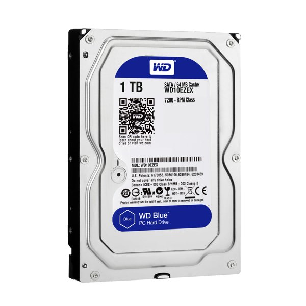 HD WD Blue Desktop 1TB - WD10EZEX