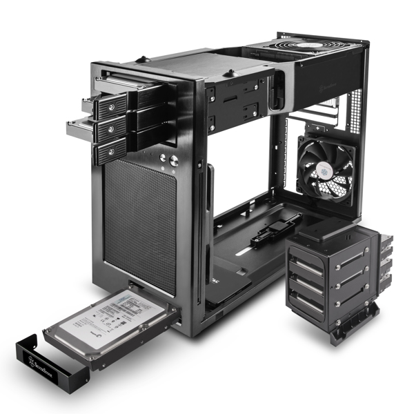 SilverStone CS330 - Tower - mini ITX / micro ATX - SST-CS330B