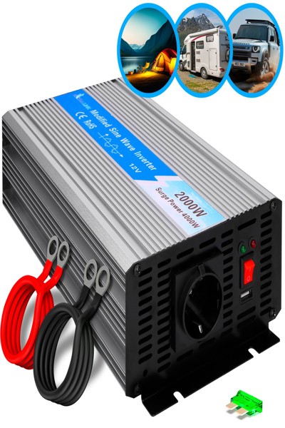 Onduleur sinusoïdal modifié Extralink OPIM-2000W 2000 W