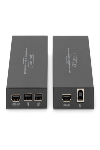 DIGITUS HDMI KVM IP Extender Set - DS-55507