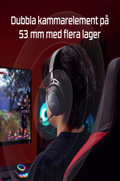 KINGSTON HYPERX CLOUD ALPHA 2 WL GAMING HEADSET - AJ5C7AA