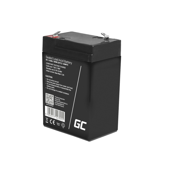 AGM15 UPS battery Sealed lead acid (VRLA) 6 V 4 Ah - AGM15