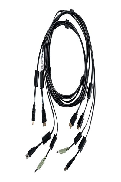 Vertiv Cybex - Video-/USB-/ljudkabel - CBL0114