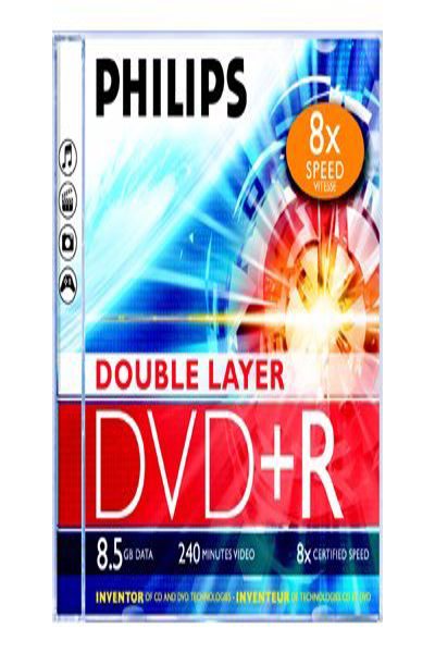 Philips DR8S8J05C/00 8.5GB DVD+R DL - DR8S8J05C/00