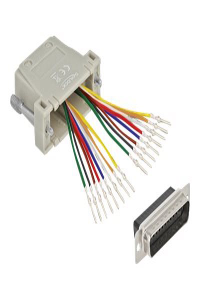 Adaptateur réseau Delock - RJ-45 (F) vers DB-25 (M)