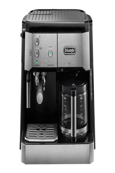 De Longhi BCO421.S - Combi coffee maker - 1750 W - Black - Metallic