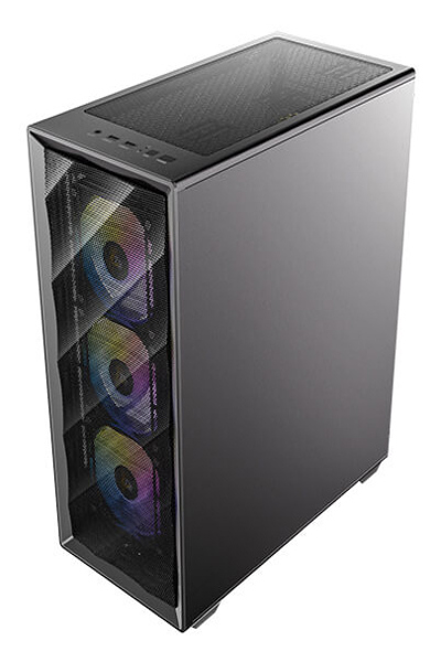 Antec AX85 ARGB Mid Tower Gaming Blue - Midi/Minitower - Mini tower - 0-761345-10173-8