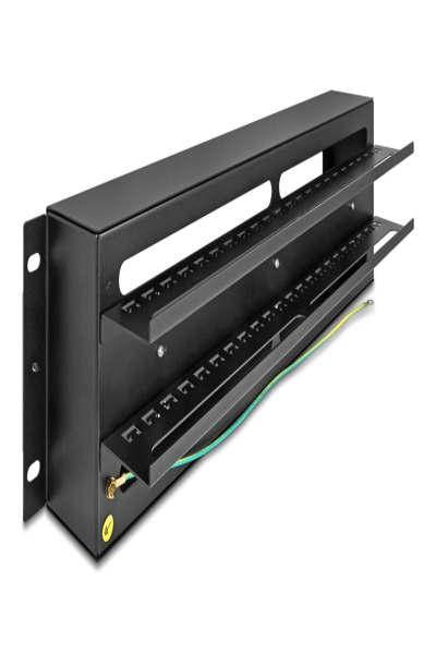 Delock Rackskena med skydd för automatsäkringar - 67197