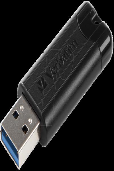 Verbatim Store 'n' Go Pin Stripe USB-minne - 49317