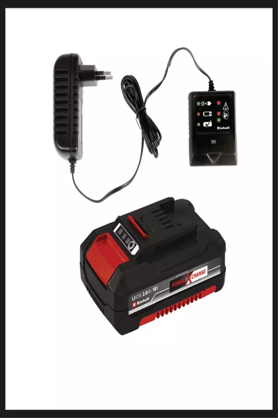 Tondeuse à gazon à essence Einhell GC-PM 46 SM HW-E Li Power X-Change avec chargeur et batterie
