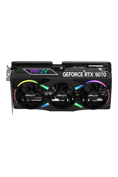 PNY GEFORCE RTX 5070 12GB ARGB OC TRIPLE FAN - VCG507012TFXXPB1-O