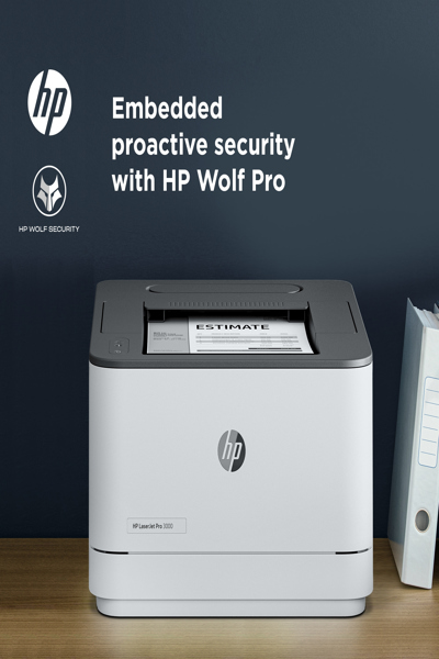 HP LaserJet Pro MFP 3103fdw Printer: Laser B/W A4, 33 ppm, USB, Wi-Fi, LAN - 3G632A