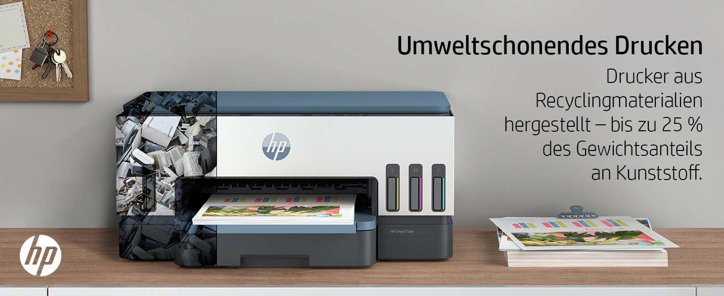 HP Printer Smart Tank 7006 All-in-One - Inkjet - Colored - 28B55A#BHC