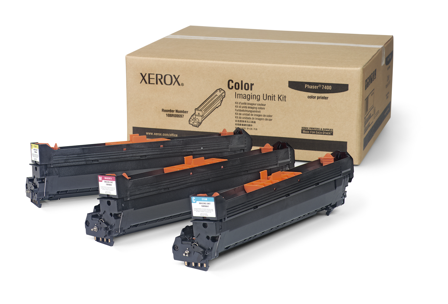 Tambour d'imagerie Xerox CMY 30 000 pages pour Phaser 7400