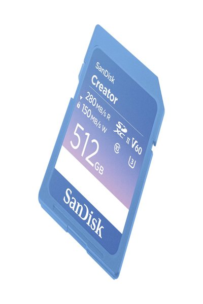 SanDisk Creator - Flash-Speicherkarte - Secure Digital (SD) - SDSDXEP-512G-GNCIS