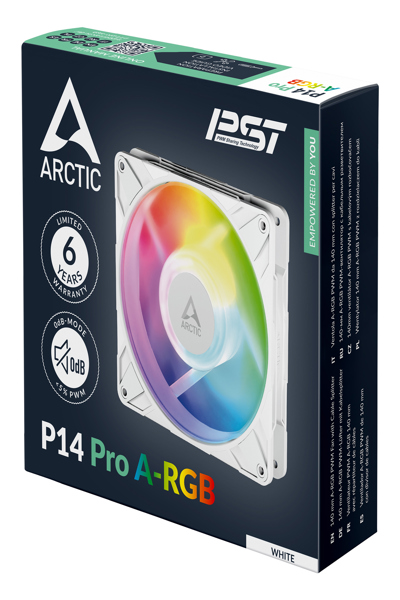 ARCTIC FAN P14 PRO A-RGB WHITE
