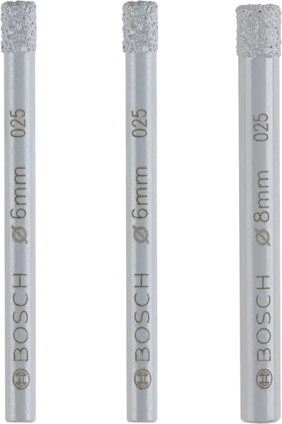 Bosch Accessories 2607011626 Diamant-Bohrer 6 mm 8 GesamtlÃƒÂ¤nge 66 1
