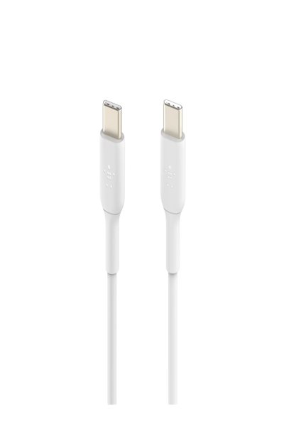 Belkin USB-C to PVC cable white 1m two-pack - Digital connection - CAB003BT1MWH2PK