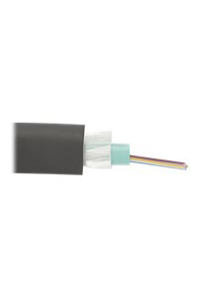 DIGITUS Installation Cable Indoor/Outdoor A/I-DQ (ZN) BH 50/125 Ã‚Âµ, OM4, 4 fibers, CPR Dca, LSZH-1 - DK-35041/4-U