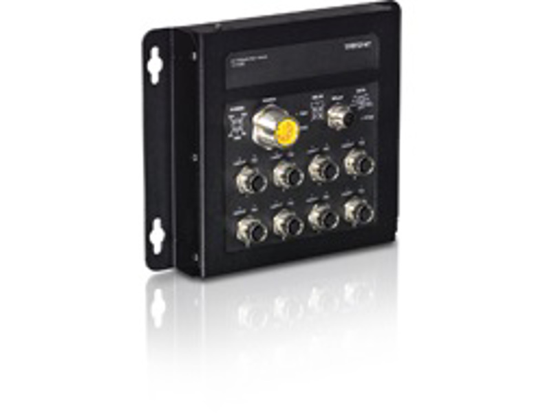 TRENDnet TI-TPG80 - Managed Railway Switch - TI-TPG80