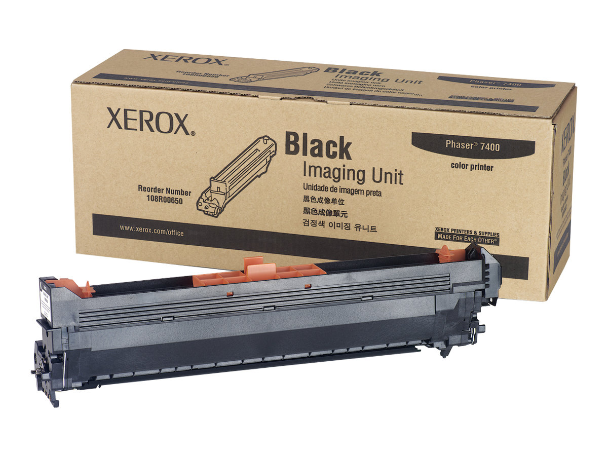 Xerox Black Imaging Drum 30K Pages for Phaser 7400 - 108R00650