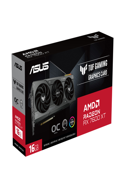 ASUS TUF-RX7600XT-O16G-Gaming 16GB Grafikkort - 90YV0K20-M0NA00