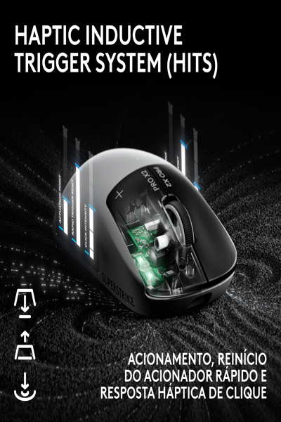 Logitech PRO X2 SUPERSTRIKE - Mouse - Optical - 910-007777