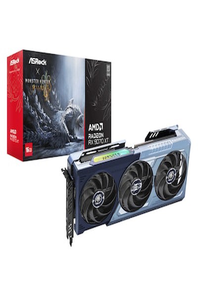 ASROCK RX 9070XT MONSTER HUNTER GRAPHICS CARD