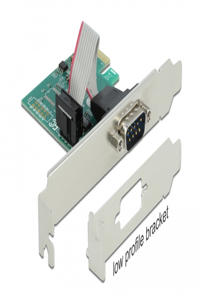 Delock PCI Express-kort till 1 x seriell RS-232 - 90006