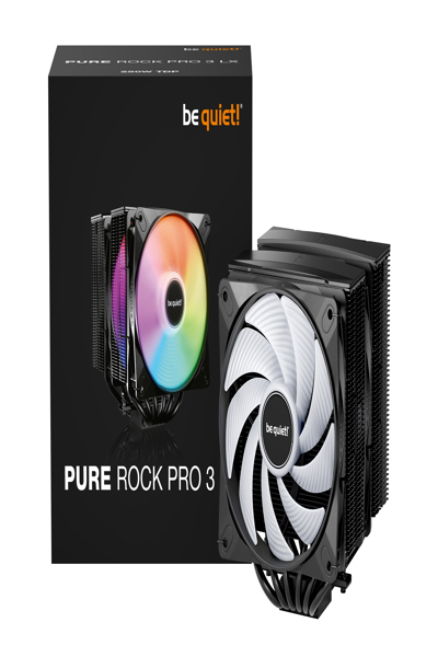 Be Quiet! Pure Rock Pro 3 LX| CPU-kÃƒÂ¼hler - Processor cooler - 34.8 dB - BK043