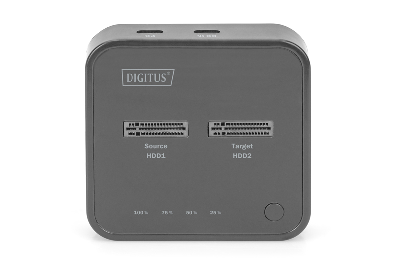 DIGITUS Dual M.2 NVMe SSD Docking Station - DA-71545
