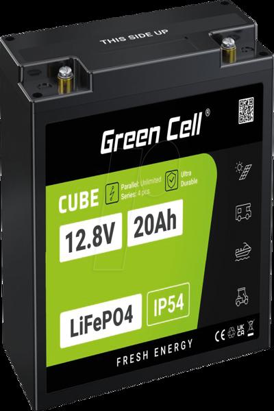 Batterie lithium Green Cell GC LFP12 20 Ah 12,8 V 20 Ah
